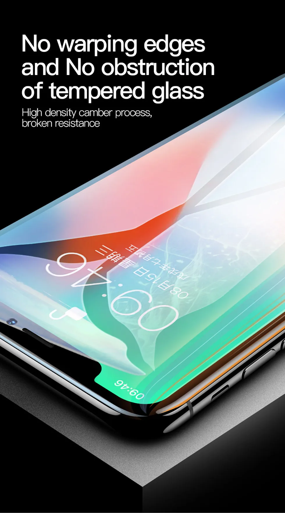 TOTU закаленное стекло для iPhone xr/xs max защита экрана Мягкий край пленка Защитное стекло для iPhone xr/xs mas