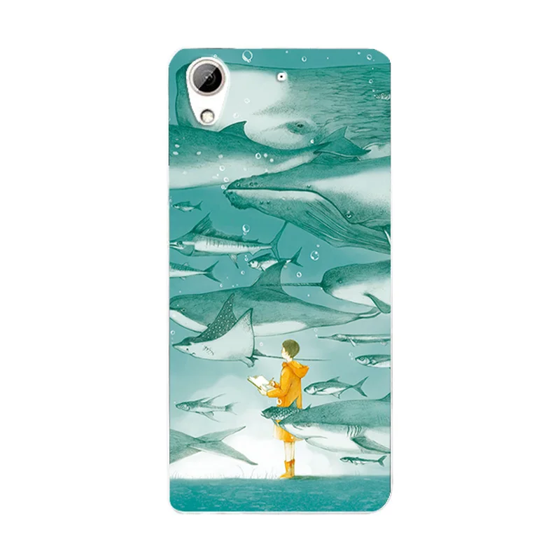Z75 Чехол с различными рисунками для htc 626 628 626w 626G Desire 628 Dual Sim Flower Capa, чехол для телефона htc 626 5,0 '', задняя крышка Fundas - Цвет: Z75