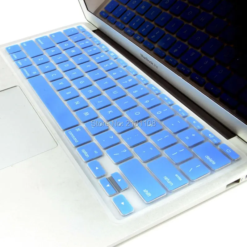 Тонкий силиконовый чехол для Apple Macbook Air 11 &quotA1465 A1370|keyboard cover skin|silicone keyboard coverkeyboard |