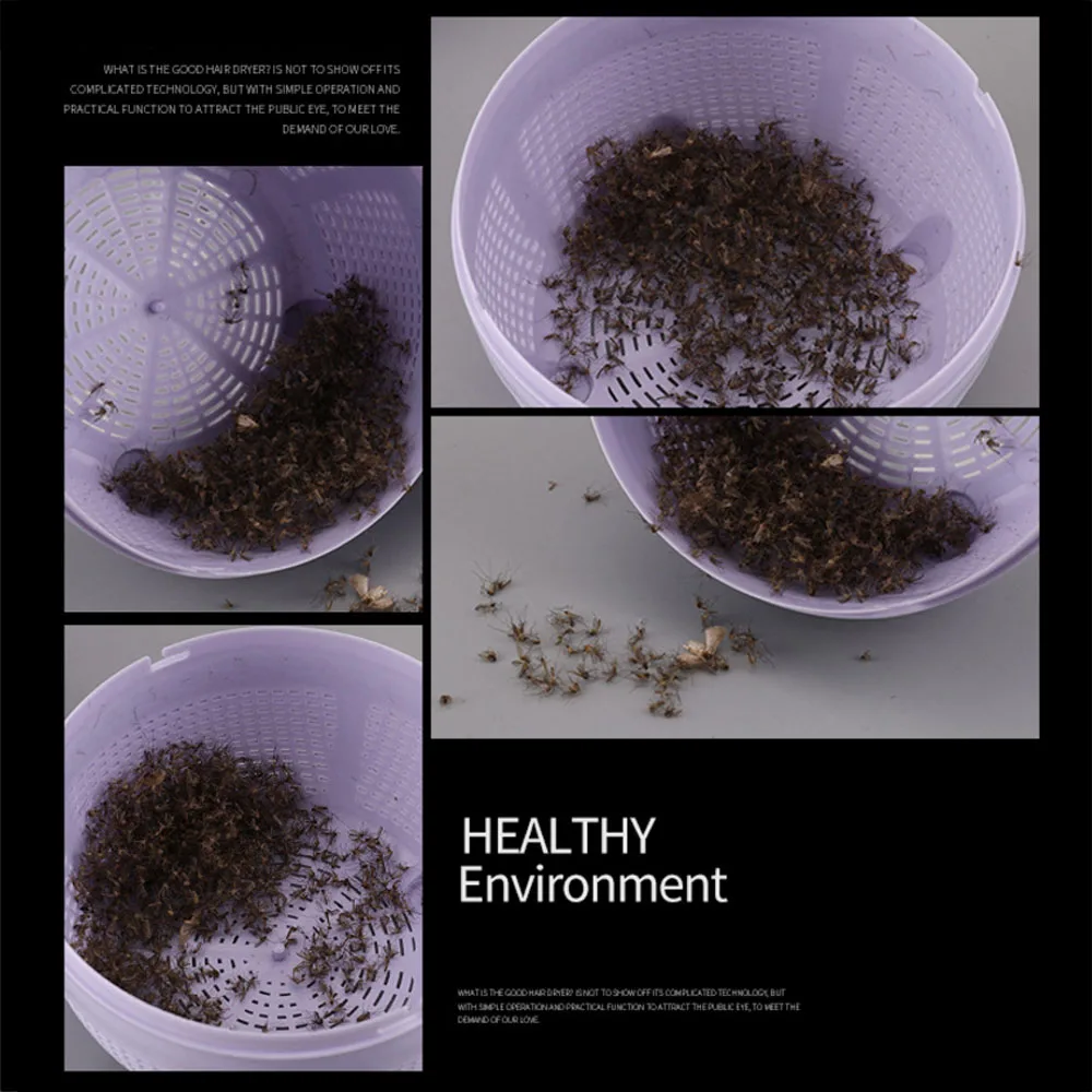 УФ фиолетовая USB ловушка для комаров полипропиленовая электрическая насекомых