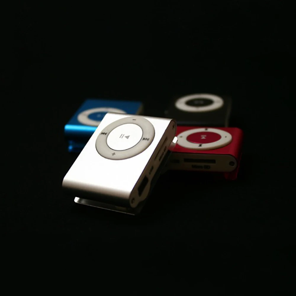 Мини портативный MP3 музыкальный плеер мини водонепроницаемый спортивный клип Mp3