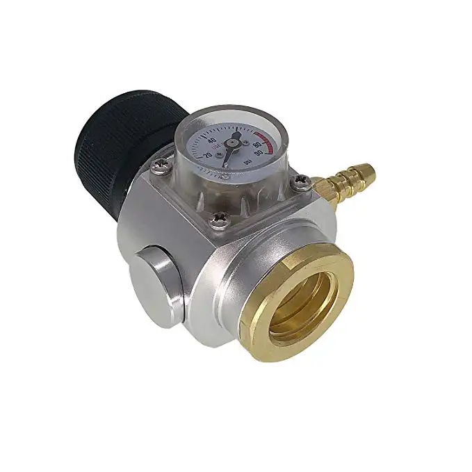 Газовая линия в сборе 5/16 дюйма 0 90 PSI CO2 мини Регулятор газа T21 * 4 дозировка для пива