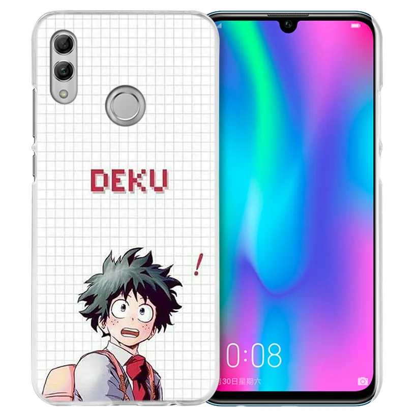 Тонких листов Kawai мой герой чехол для huawei Honor 8X Y9 9 10 Lite Play 7C 8C 8S 8A фотоаппаратов моментальной печати 7S 7A Pro V20 20i Y6 Y7 Y5 Жесткий Чехол для мобильного телефона