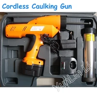 cordless caulking gun 12v handheld electric silicone gun 300ml rechargeable glass filled with silicone gun