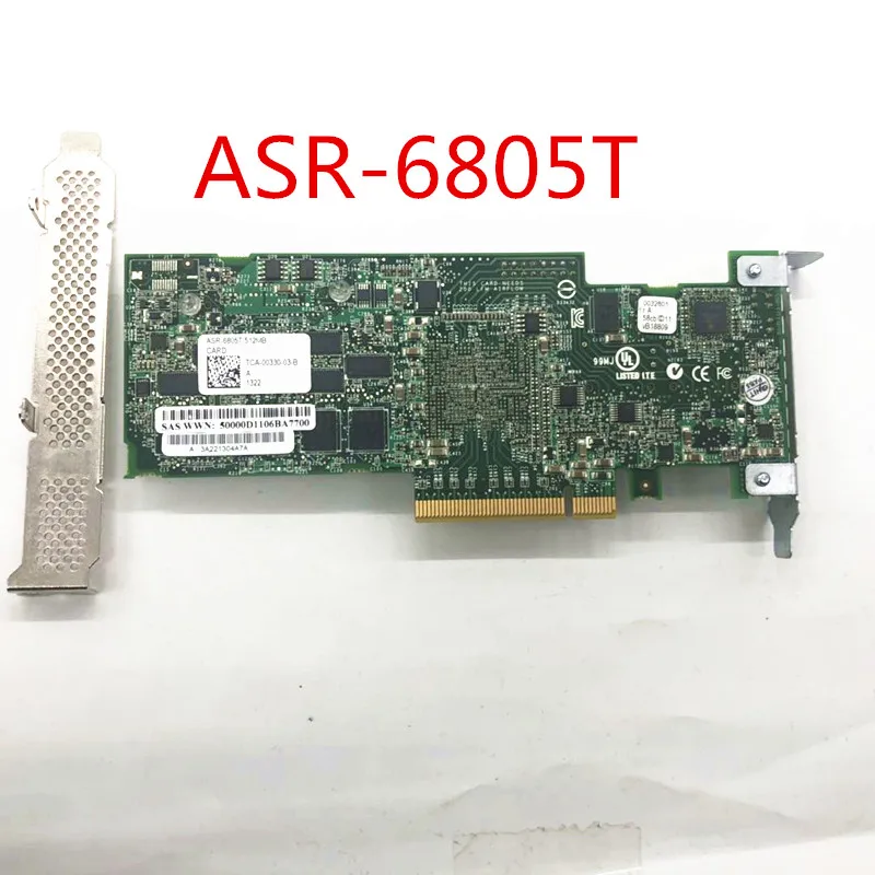 Microsemi PMC Adaptec RAID 6805t 2272800 R ASR 6805T 8 Порты и разъёмы 6 ГБ/сек. PCI E2.0 X8 контроллер SAS карты