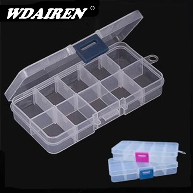 5 or 10 Compartment Rod Carp Bite Alarm Tackle Fishing Lure Hook Box Storage Gadget Bulk Bait Connector Fishing Accessories Box 1
