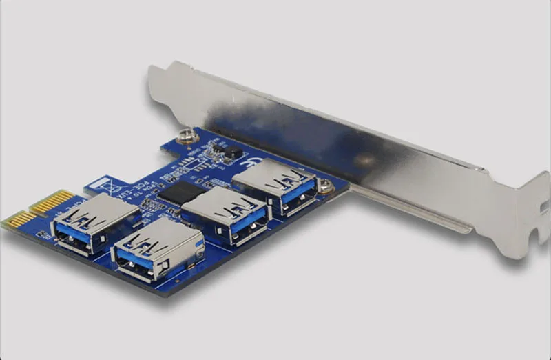 PCIe 1 4 PCI Express 16X Слоты Riser Card E 1X к внешнему слота адаптер express порт мультипликатор