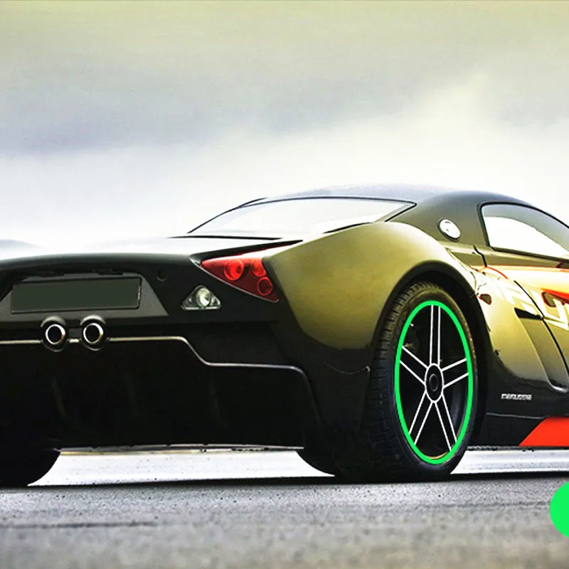 Защитная Наклейка на колесо автомобиля 8 м декоративная полоса для Skoda Octavia Fabia Rapid