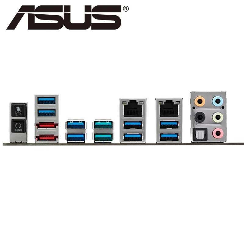 Asus X99-E WS/USB 3,1 настольная материнская плата X99 Socket LGA 2011-V3 i7 X DDR4 128G ATX UEFI биос оригинальная б/у материнская плата в продаже