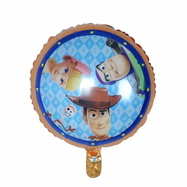 

10pcs Toy Foil Balloons 18inch Cartoon Hero Woody Captain Buzz Balls Child Story Birthday Party Decorations Kids Helium Globos