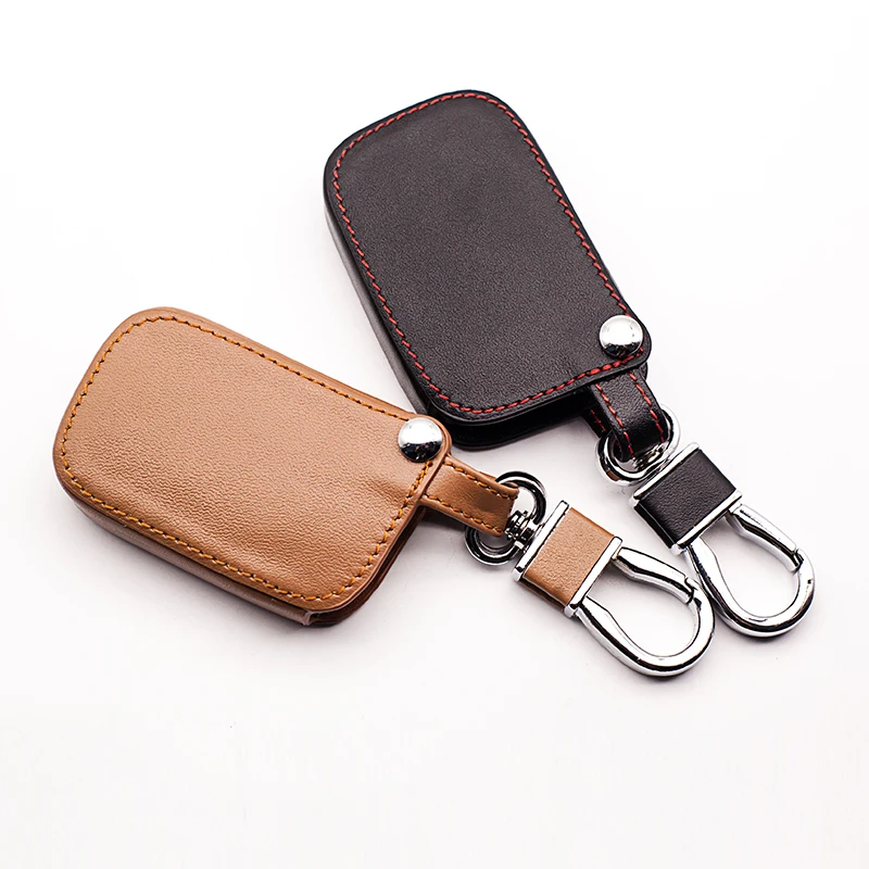 100% кожаный чехол для ключей Lexus RX LS LX GX GT start stop engine system key chain hood 3 кнопки