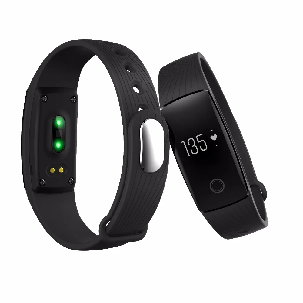 Смарт-браслет Smartch V05C ID107 Bluetooth 4 0 смарт-браслет монитор сердечного ритма Браслет