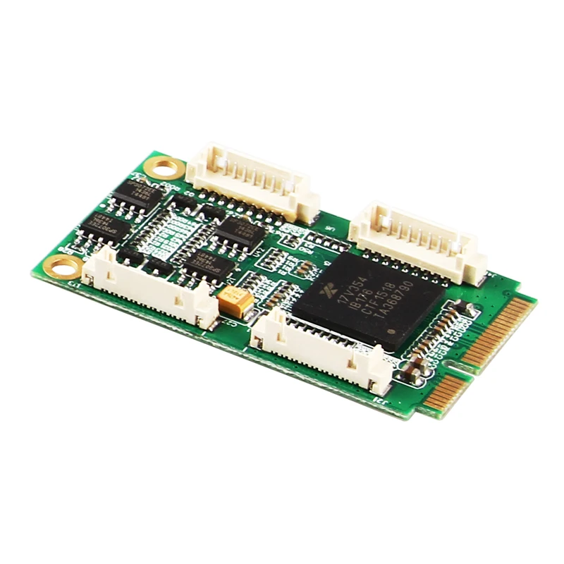 Высокоскоростной мини PCI-Express поворот 4 порта s RS422 RS485 промышленный