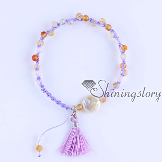 

white freshwater pearl bracelet with tassel bohemian style jewelry boho jewelry boho bracelet pearl bridal jewelry