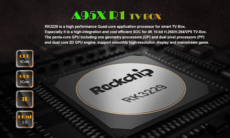A95X R1 Android tv Box Amlogic S905W четырехъядерный умный потоковый медиаплеер 4K 3D мини-ПК Wifi tv box с i8 Air mouse Gamepad