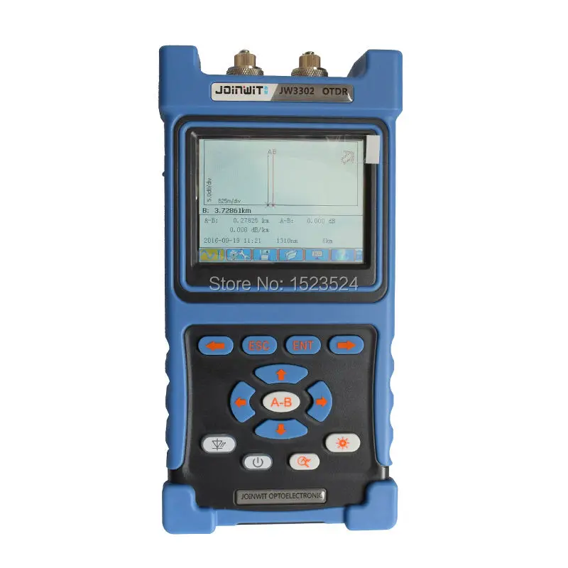 JW3302B Smart SM 1310/1550nm 30/28dB встроенный VFLTouch экран оптический временной рефлектометр