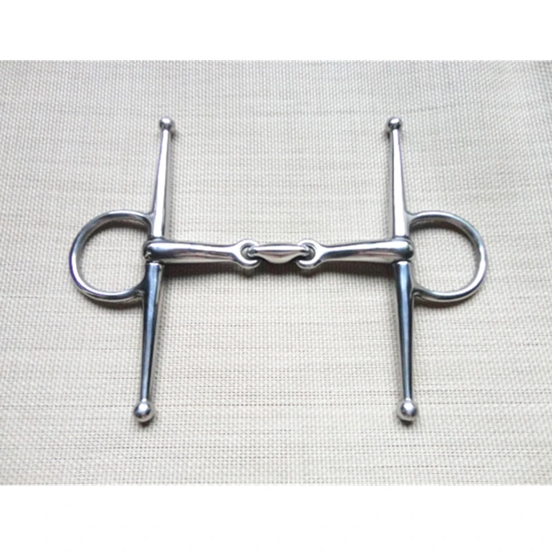 Конский наконечник из нержавеющей стали конский для всего щек 12 см|horse equipment|snaffle