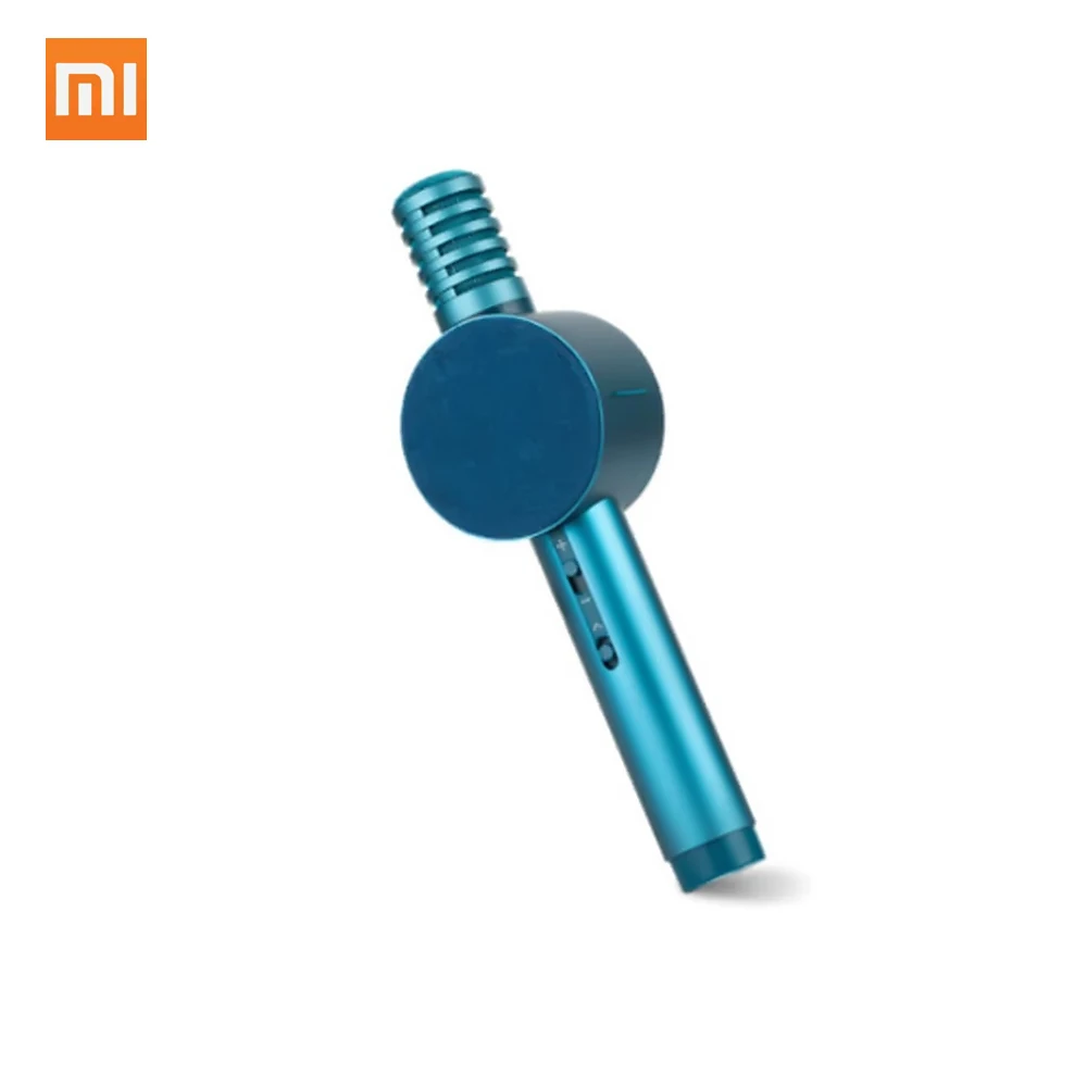 Xiaomi Xiaohou Moving-Coil аудио беспроводной микрофон караоке уникальный акустический дизайн мульти-сценарное использование Mic Динамик интеграция