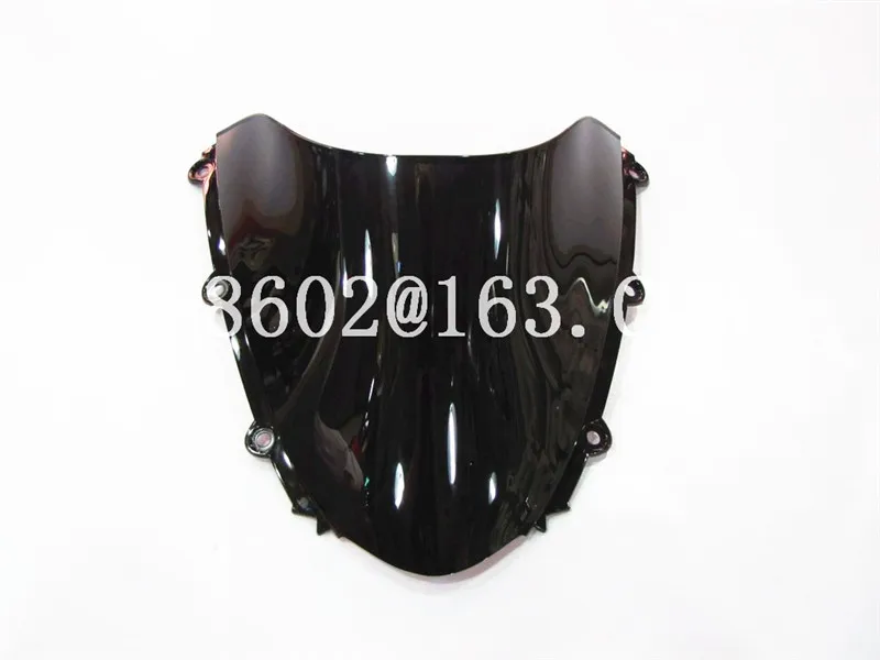 Ветровое стекло для Honda CBR 1000 RR 2004 2005 2006 2007 черное с двойным пузырьком cbr rr CBR1000 cbr1000