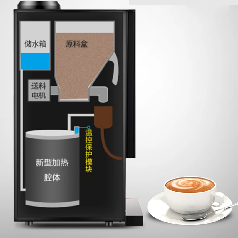 2019 Топ оценка горячей и холодной пищи прибор для кофе торговый автомат|Кухонные