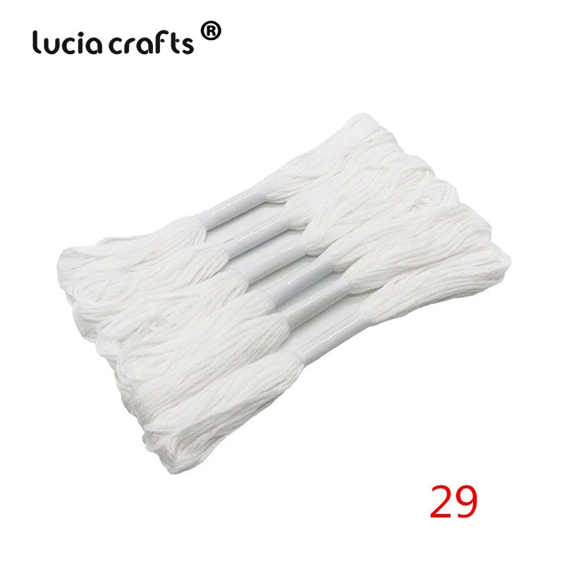 6 шт 7 метров разные цвета якорь для вышивания крестиком хлопок вышитые нить 20050028