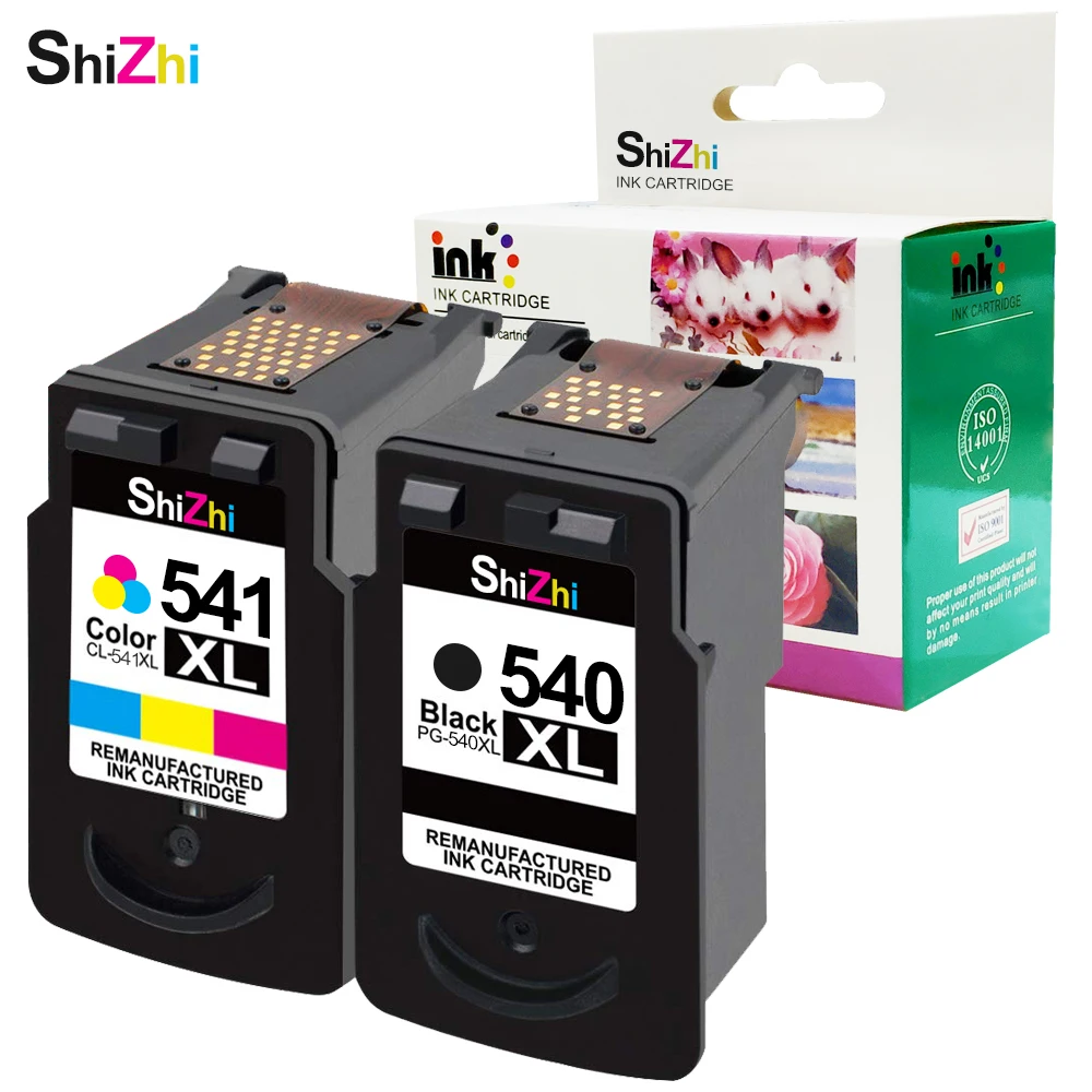 Чернильный картридж SHIZHI совместимый для PG 540XL CL 541xl Canon PIXMA MX475 MX515 MX525 MG2150 MG2250 3150 MG3250