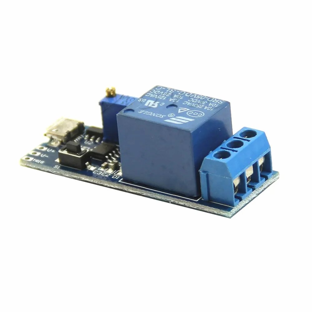 5 V-30 V реле за запозданиевремени таймер модуль, триггер задержки переключатель Micro USB Мощность инструмент UK-Y103