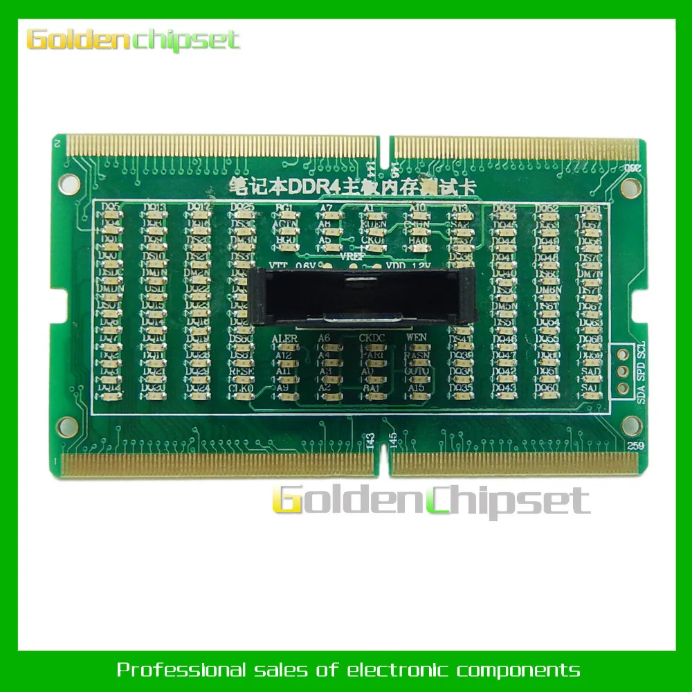 1 шт. DDR4 лэптоп ноутбук Память Слот DDR4 тест-карта SO-UDIMM светодиодный тест er ремонт материнской платы тест er DDR4