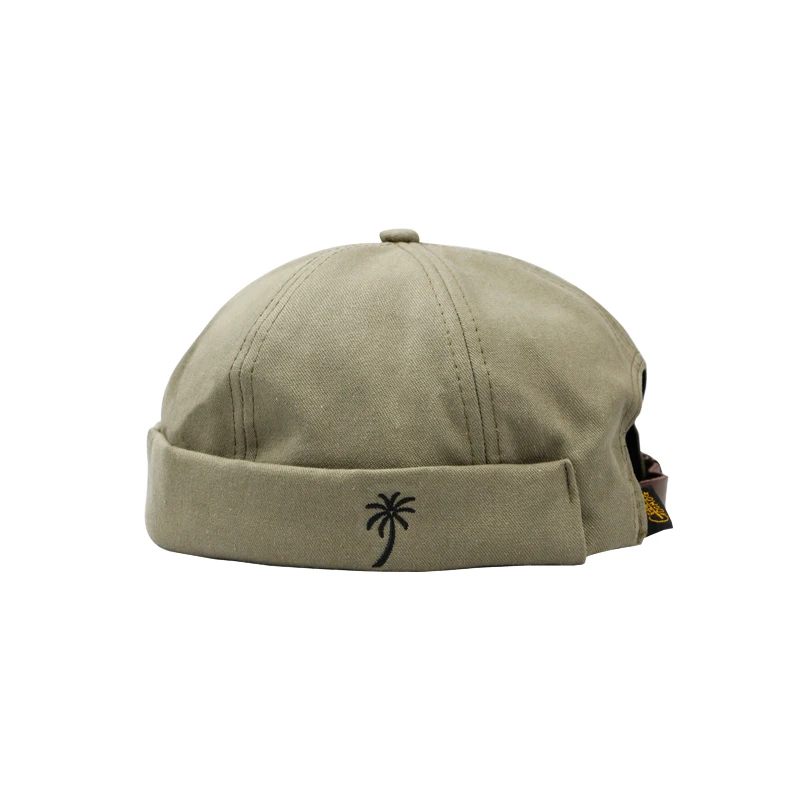 4 Повседневные мужские шапки бини Skullcap, одноцветные хлопковые шапочки, модная шапка, новинка, портативная Кепка, шапки и кепки Miki - Цвет: 4