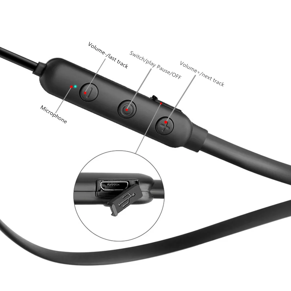Bluetooth 4 2 беспроводные наушники fone de ouvido auriculares inalambrico audifonos гарнитура ecouteur