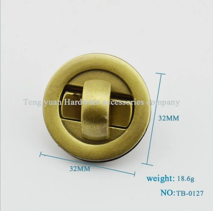(10 шт./лот) металлическое покрытие обработка кожи сумки тонкая бронза круговой