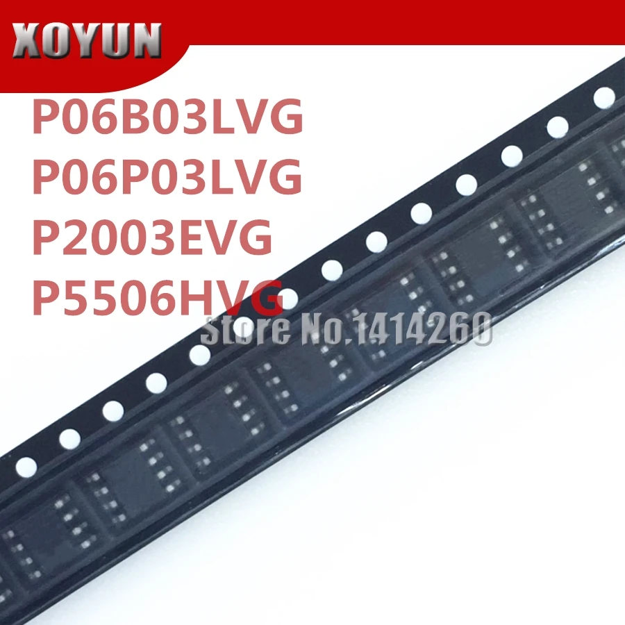 5 шт./партия P06B03LVG P06P03LVG P2003EVG P5506HVG лапками углублением SOP-8