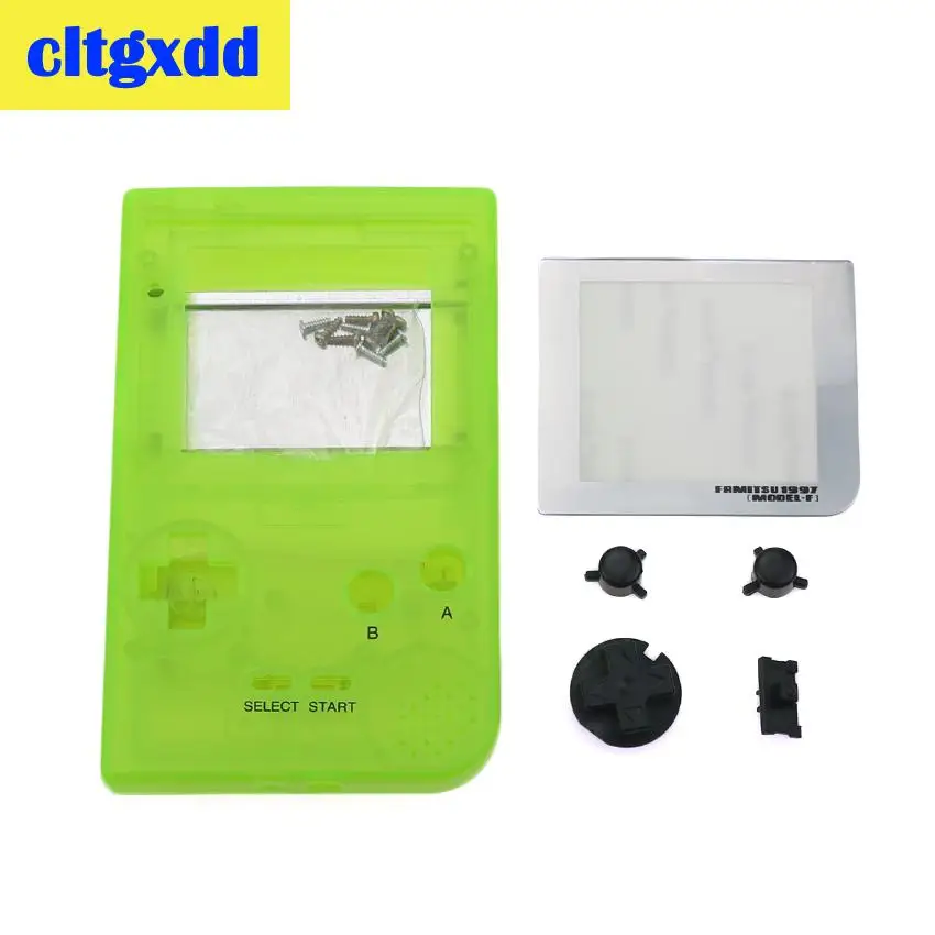 Cltgxdd полный Чехол Крышка для корпуса Замена корпуса для Gameboy Карманная игровая консоль для GBP контроллер корпус с кнопками комплект