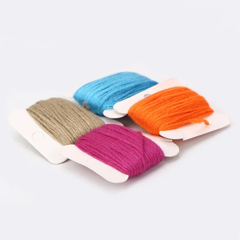 50 Colors DMC Embroidery Thread with Bobbins Storage Box DIY Sewing Tool Skeins Floss Cross Stitch | Дом и сад