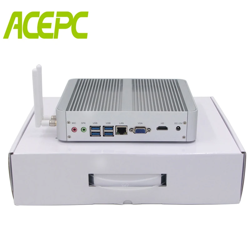 ACEPC мини-ПК Intel Core i5 7200u i3 7100u 7th Gen Kaby Lake Windows 10 безвентиляторный мини-ПК 4K HTPC minipc Nuc HD graphics 620 wifi