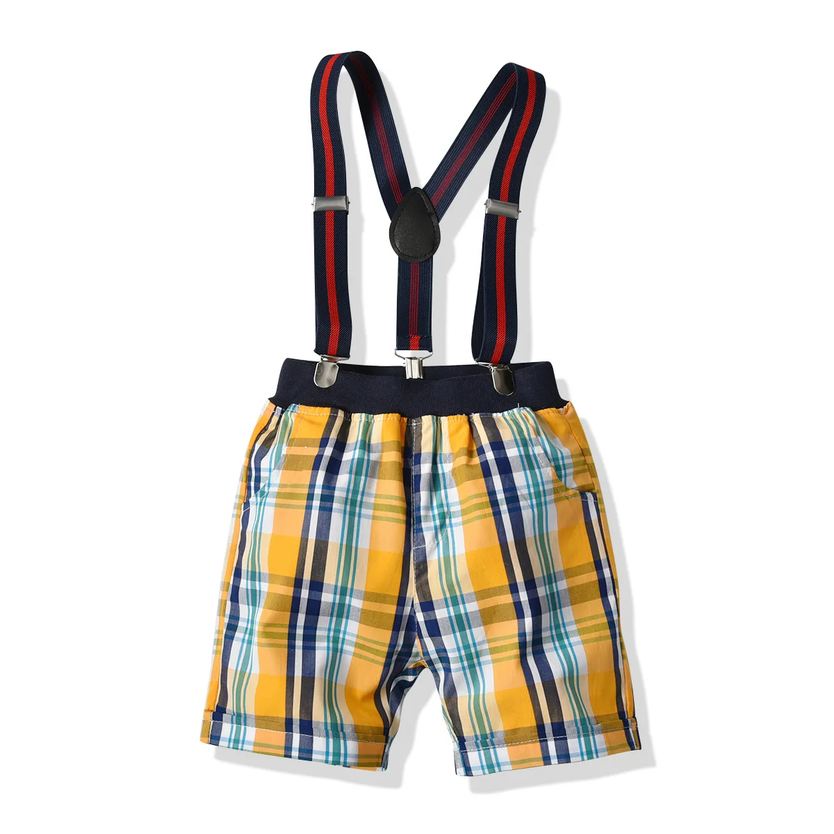 Весенне-летний деловой комплект одежды для маленьких мальчиков хлопковая одежда