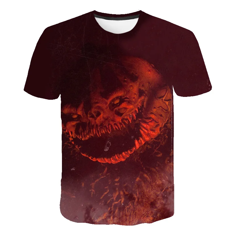 Cosmos Хэллоуин Gala Ghost Hands фонарь-тыква 3D печать футболка Повседневная Хип Хоп