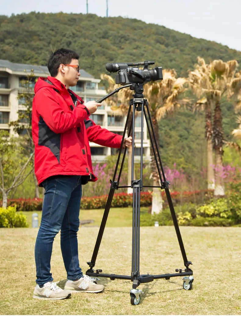 Штатив Weifeng WF-718 штативы для профессиональной камеры 1,8 метров Трипод для трех камер портативный алюминиевый штатив для SLR