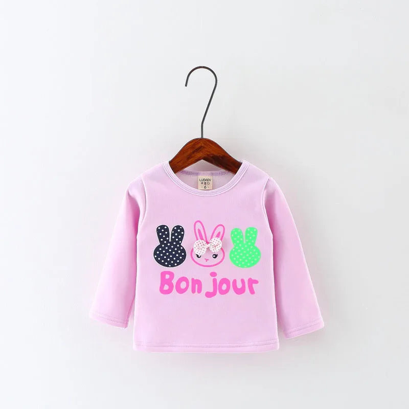 Бесплатная доставка осень зима для маленьких девочек толстый джемпер малыш