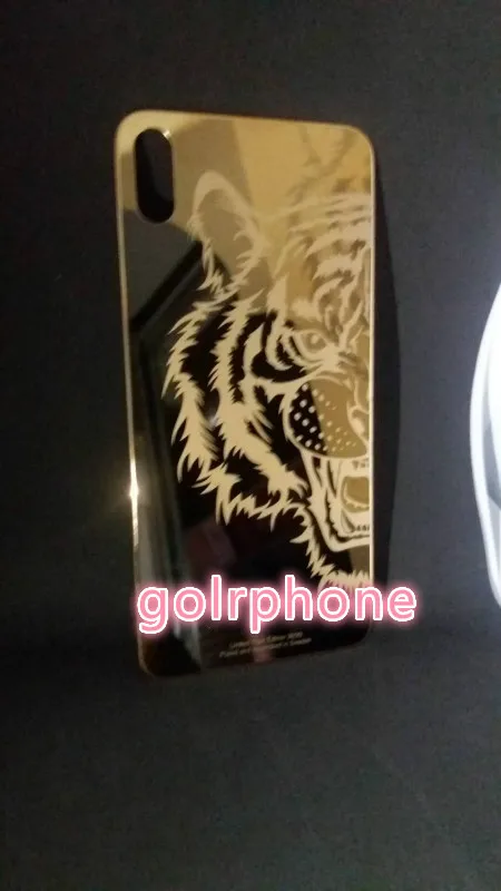 Задняя часть с металлической рамой для телефона X/xs max 8mu сменная задняя