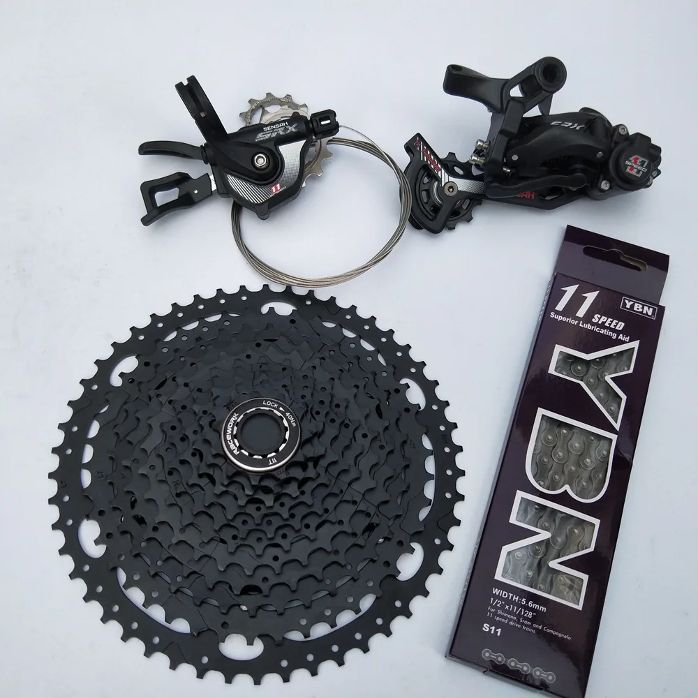 Набор велосипедных компонентов MTB 1*11 скоростей 11-50T кассета переключатель