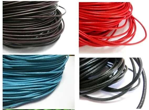 3 мм круглый ювелирный шнур из натуральной кожи 32 8 фута|cord lace|cord jewelrycord love |