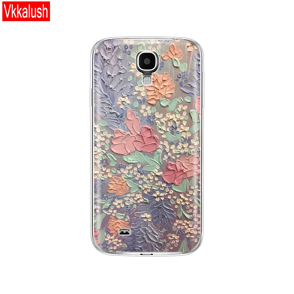 80137 Мягкий силиконовый чехол для samsung Galaxy S4 I9500, чехол из ТПУ для samsung S4, чехол для телефона, защитный чехол для S 4 - Цвет: 80137