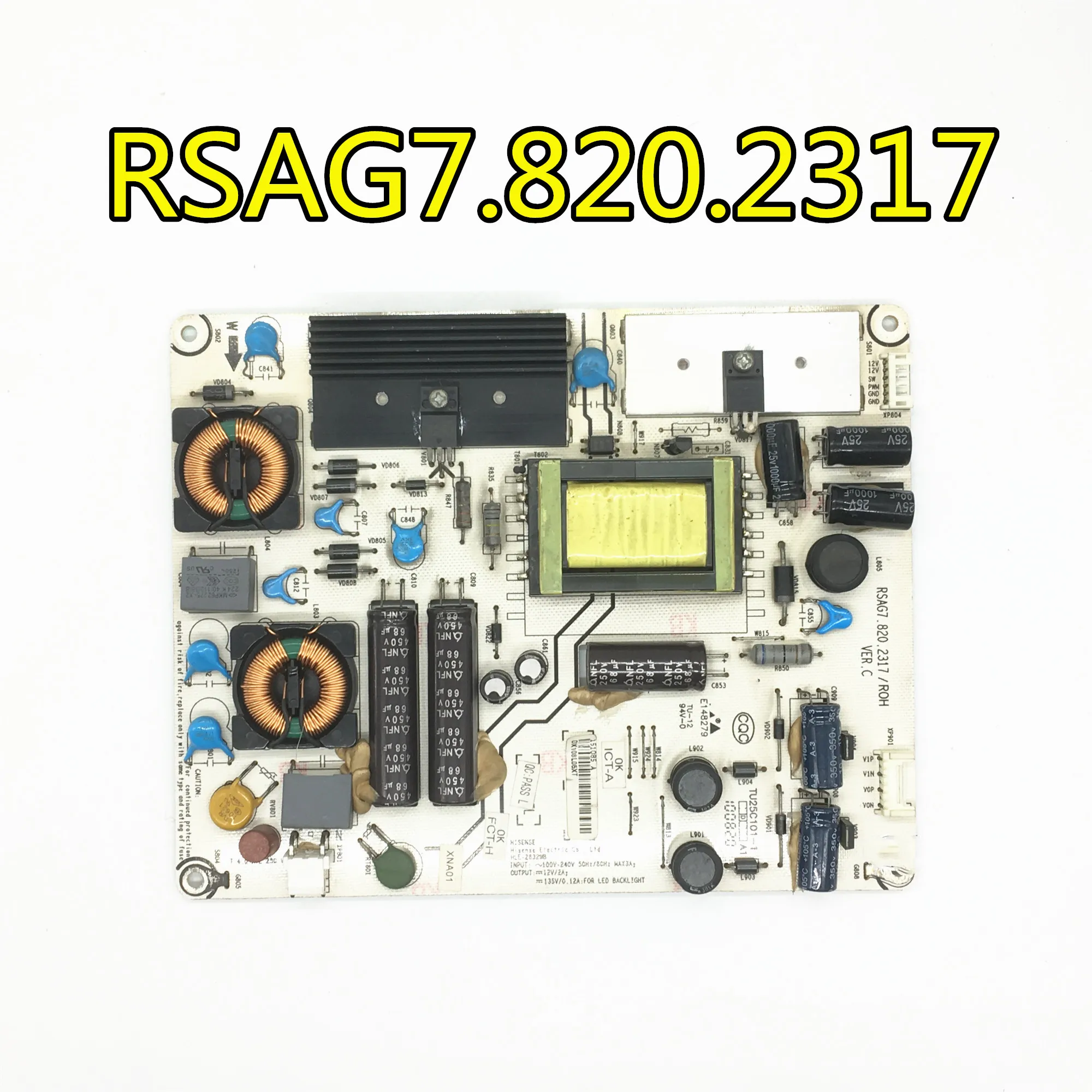 Оригинальный 100% протестированный блок питания hisense LED32K01 LED32K11 RSAG7.820.2317/но|Зарядные