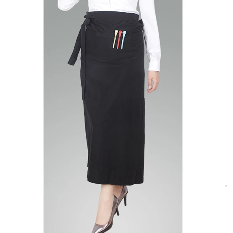 Половина Длина салонов Парикмахерская накидка для стрижки волос фартук