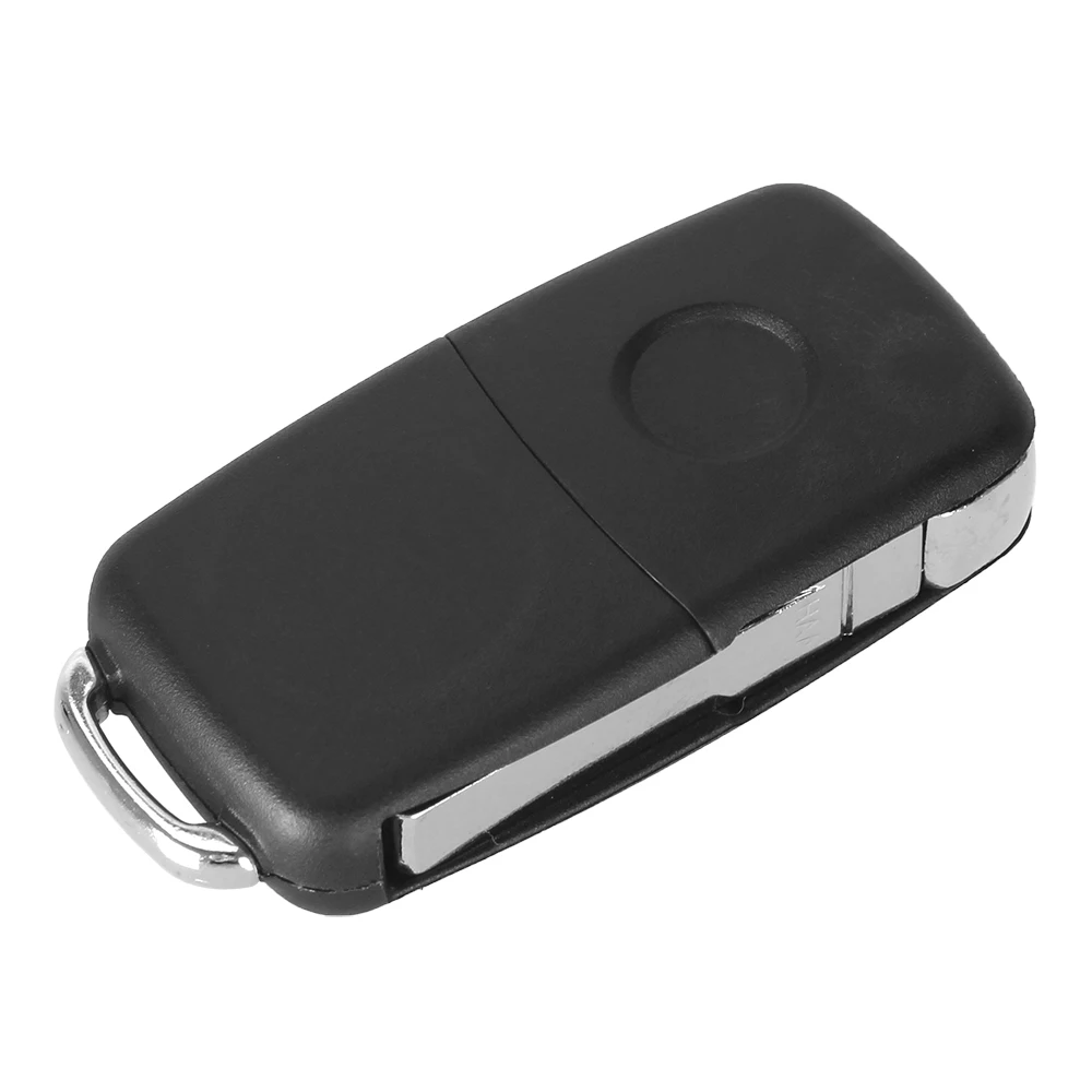 Dandkey NEW 2 Button Uncut Folding Flip Remote Key Replacement Case FOB Shell For Vw VOLKSWAGEN Transporter T5 Polo G|shell replacement|shell case