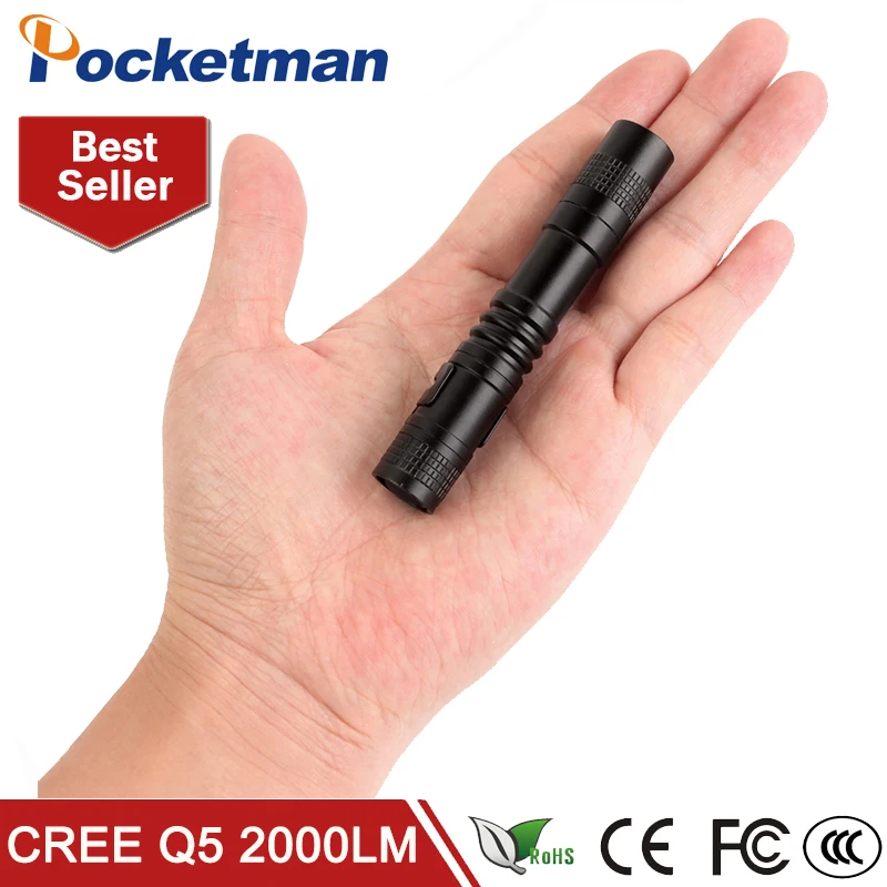 Светодиодный фонарик Hugsby XP 1 XPE R3 2000 лм мощная портативная мини лампа для кемпинга