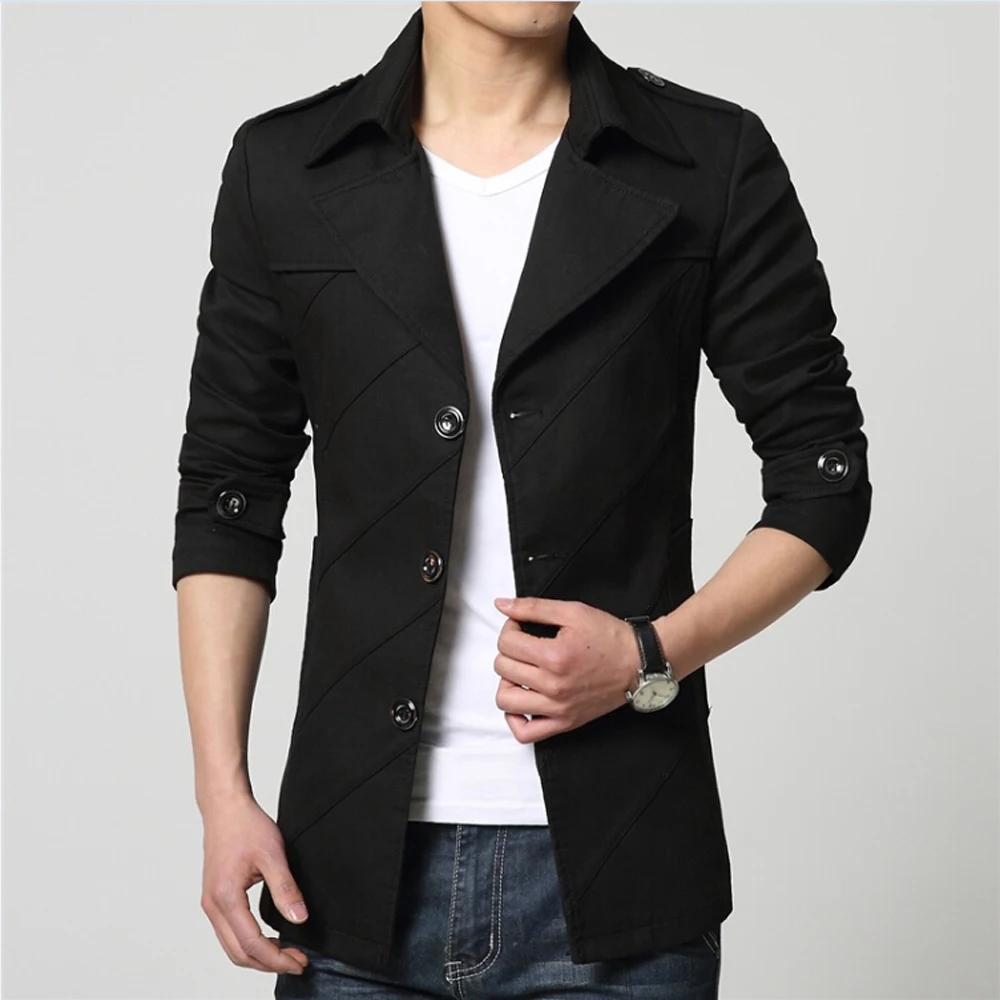 2018 модные Костюмы куртка Для мужчин Повседневное Slim Fit S пальто Толстые Куртки и