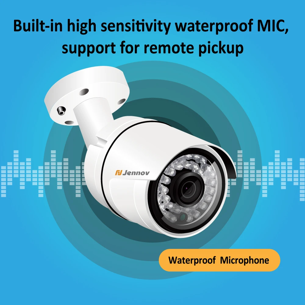 Система камер домашней безопасности H.265 5MP 8CH NVR CCTV 3MP аудио система 1440P камера