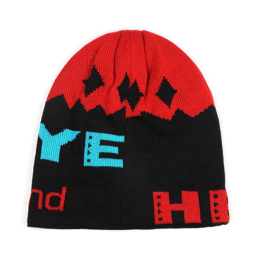 

Winter Warm Fleece Beanies Hats for Men Skull Warmer balaclava Snowboard Christmas Hat Mask Wool Velure Bonnet Ski Hat 2021 New